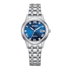 Thumbnail Image 1 of Ladies' Citizen Eco-Drive® Classic Watch with Blue Dial (Model: FE1240-57L)