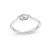 Thumbnail Image 1 of 1/4 CT. Marquise Diamond Sideways Solitaire Engagement Ring in 14K White Gold (I/I1)