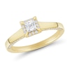 Thumbnail Image 1 of 1/2 CT. T.W. Princess-Cut Diamond Square Frame Engagement Ring in 14K Gold