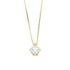 Thumbnail Image 1 of 1/2 CT. Certified Lab-Created Diamond Solitaire Pendant in 14K Gold (F/SI2)