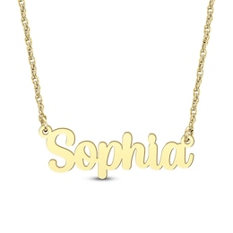 Script Name Necklace (1 Line)