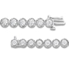 Thumbnail Image 3 of 4 CT. T.W. Certified Lab-Created Diamond Tennis Bracelet in 10K White Gold (I/SI2)