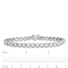 Thumbnail Image 4 of 4 CT. T.W. Certified Lab-Created Diamond Tennis Bracelet in 10K White Gold (I/SI2)