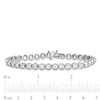 Thumbnail Image 5 of 4 CT. T.W. Certified Lab-Created Diamond Tennis Bracelet in 10K White Gold (I/SI2)