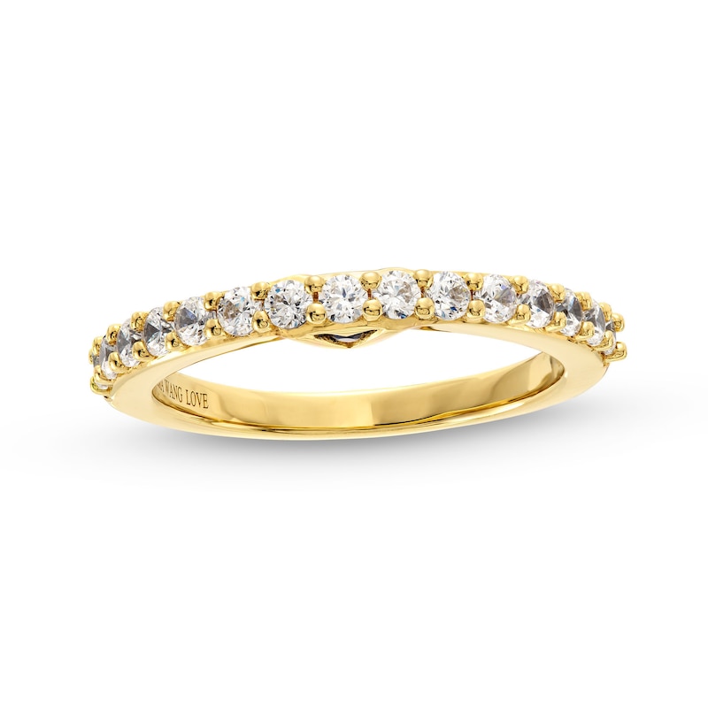 Vera Wang Love Collection 1/2 CT. T.W. Diamond Band in 14K Gold (I/SI2)