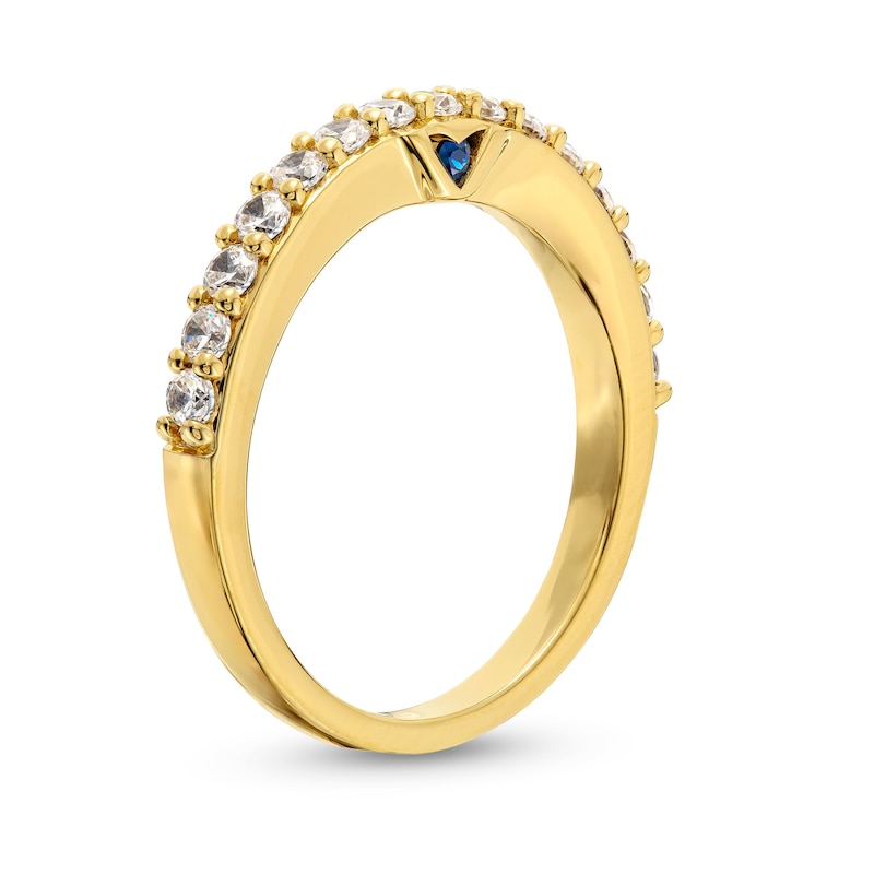 Main Image 3 of Vera Wang Love Collection 1/2 CT. T.W. Diamond Band in 14K Gold (I/SI2)