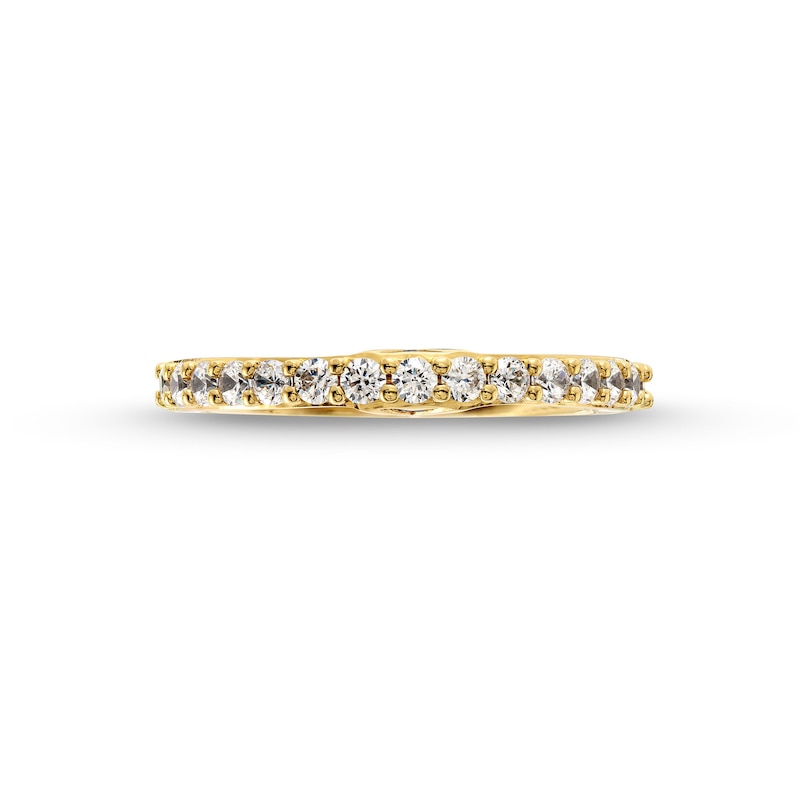 Main Image 4 of Vera Wang Love Collection 1/2 CT. T.W. Diamond Band in 14K Gold (I/SI2)