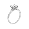 Thumbnail Image 3 of 1-3/4 CT. T.W. Certified Princess-Cut Lab-Created Diamond Engagement Ring in 14K Gold (F/VS2)