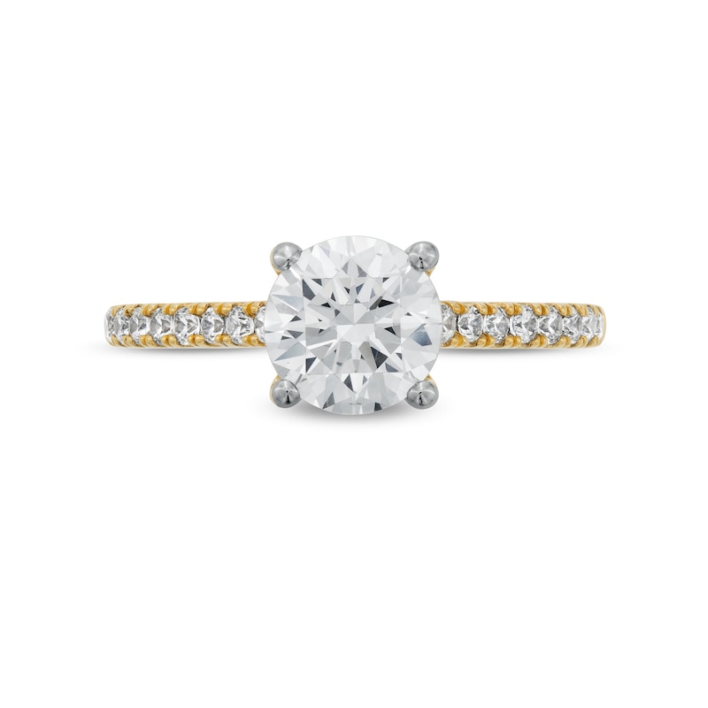 Main Image 4 of 1-3/4 CT. T.W. Certified Lab-Created Diamond Engagement Ring in 14K Gold (F/VS2)