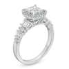 Thumbnail Image 3 of 1 CT. T.W. Princess-Cut Diamond Quad Engagement Ring in 14K White Gold