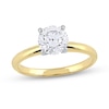 Thumbnail Image 1 of 1 CT. Certified Lab-Created Diamond Solitaire Engagement Ring in 14K Gold (F/VS2)