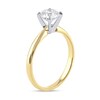 Thumbnail Image 2 of 1 CT. Certified Lab-Created Diamond Solitaire Engagement Ring in 14K Gold (F/VS2)