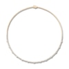 Thumbnail Image 1 of 4 CT. T.W. Diamond Station Tennis-Style Necklace in 14K Gold