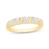 Thumbnail Image 1 of 1/2 CT. T.W. Diamond Swirl Anniversary Band in 14K Gold