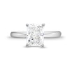 Thumbnail Image 4 of 2 CT. Radiant-Cut Certified Lab-Created Diamond Solitaire Engagement Ring in 14K White Gold (F/VS2)