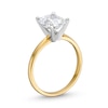 Thumbnail Image 2 of 2 CT. Radiant-Cut Certified Lab-Created Diamond Solitaire Engagement Ring in 14K Gold (F/VS2)
