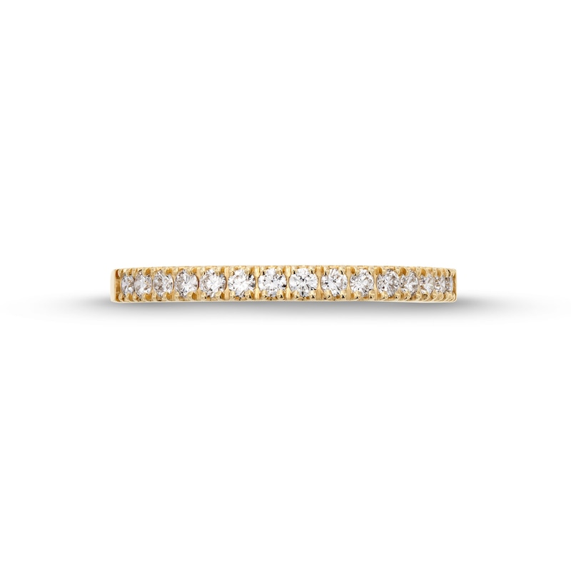 1/4 CT. T.W. Certified Lab-Created Diamond Anniversary Band in 14K Gold (F/VS2)