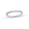 Thumbnail Image 1 of 1/4 CT. T.W. Certified Lab-Created Diamond Anniversary Band in 14K White Gold (F/VS2)