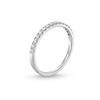 Thumbnail Image 2 of 1/4 CT. T.W. Certified Lab-Created Diamond Anniversary Band in 14K White Gold (F/VS2)