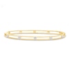 Thumbnail Image 1 of 1/4 CT. T.W. Diamond Bangle Bracelet in 10K Gold