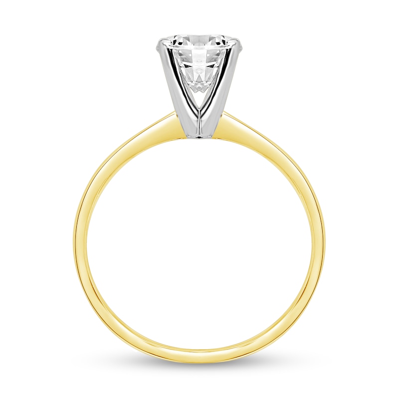 Main Image 2 of 2 CT. Certified Diamond Solitaire Engagement Ring in 14K Gold (J/I2)