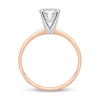 Thumbnail Image 2 of 2 CT. Certified Diamond Solitaire Engagement Ring in 14K Rose Gold (J/I2)