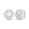 Thumbnail Image 1 of 1 CT. T.W. Diamond Twist Stud Earrings in 10K White Gold