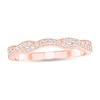 Thumbnail Image 1 of 1/5 CT. T.W. Diamond Twist Band in 14K Rose Gold