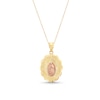 Thumbnail Image 0 of Our Lady of Guadalupe Medallion Pendant in 14K Two-Tone Gold