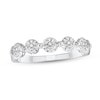 Thumbnail Image 1 of 1/2 CT. T.W. Diamond Five Stone Band in 10K White Gold