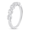 Thumbnail Image 1 of 1/3 CT. T.W. Diamond Sideways Pear Frame Band in 10K White Gold