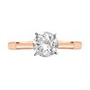 Thumbnail Image 2 of 1-1/5 CT. Certified Diamond Solitaire Engagement Ring in 14K Rose Gold (J/I1)