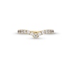 Thumbnail Image 4 of 1/2 CT. T.W. Certified Lab-Created Diamond Contour Anniversary Band in 14K Gold (F/VS2)