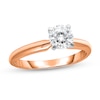 Thumbnail Image 1 of 3/4 CT. Diamond Solitaire Engagement Ring in 14K Rose Gold (J/I2) - Size 7