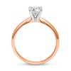 Thumbnail Image 2 of 3/4 CT. Diamond Solitaire Engagement Ring in 14K Rose Gold (J/I2) - Size 7