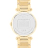 Thumbnail Image 3 of Ladies' Coach Cary Crystal Accent Motif Gold-Tone IP Watch with White Mother-of-Pearl Dial (Model: 14504265)