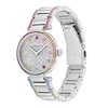 Thumbnail Image 1 of Ladies' Coach Cary Multi-Colored Crystal Accent Watch with Silver-Tone Glitter Dial (Model: 14504270)