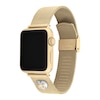 Thumbnail Image 3 of Ladies' Coach Apple Straps Gold-Tone Mesh Interchangeable Replacement Band Smart Watch Attachment (Model: 14700255)