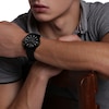 Thumbnail Image 4 of Unisex Armani Exchange Chronograph Watch with Black Dial (Model: AX1326)