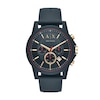 Thumbnail Image 0 of Men's Armani Exchange Chronograph Watch with Blue Dial (Model: AX1335)