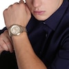 Thumbnail Image 5 of Men’s Armani Exchange Chronograph Watch with Gold Dial (Model: AX2602)