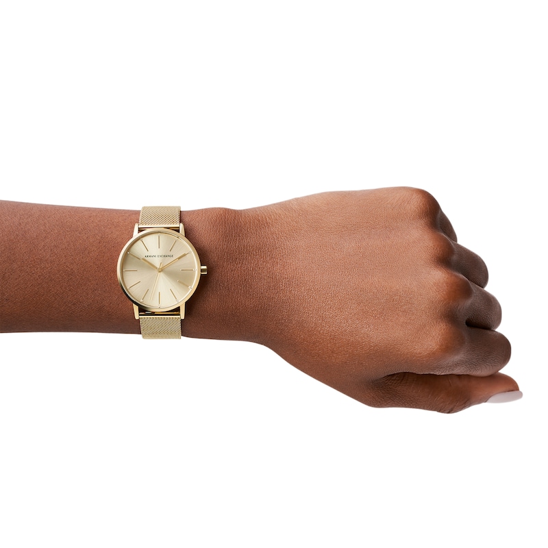 Main Image 4 of Women’s Armani Exchange Watch with Gold-Tone Dial (Model: AX5536)