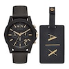 Thumbnail Image 0 of Men’s Armani Exchange Black Watch Gift Set (Model: AX7105)