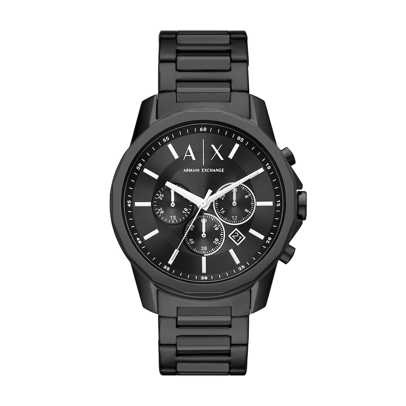 Main Image 1 of Men’s Armani Exchange Chronograph Watch with Black Dial (Model: AX1722)