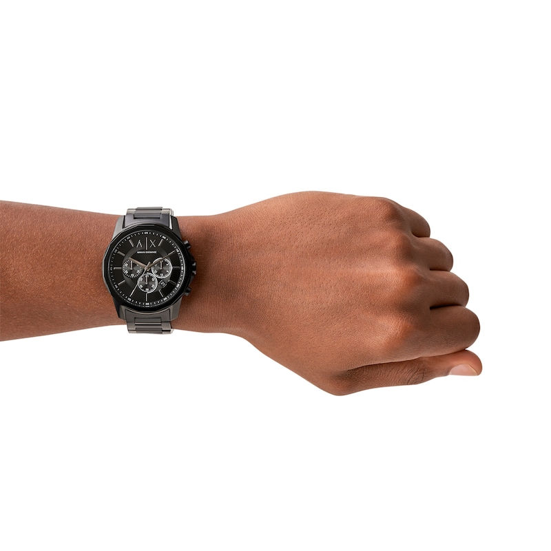 Main Image 4 of Men’s Armani Exchange Chronograph Watch with Black Dial (Model: AX1722)