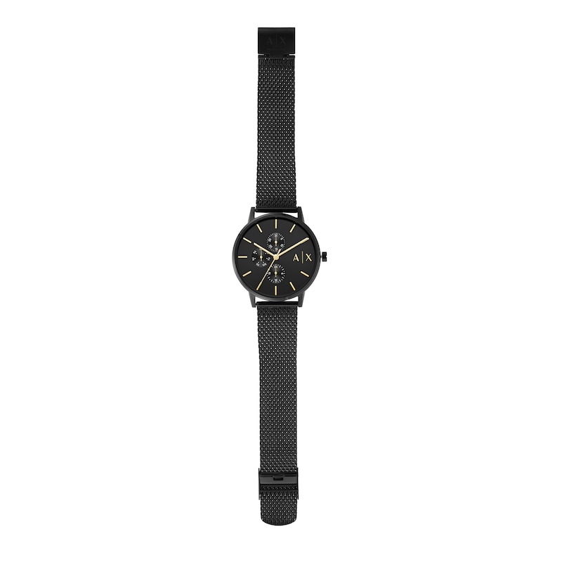 Men’s Armani Exchange Chronograph Watch with Black Dial (Model: AX2716)