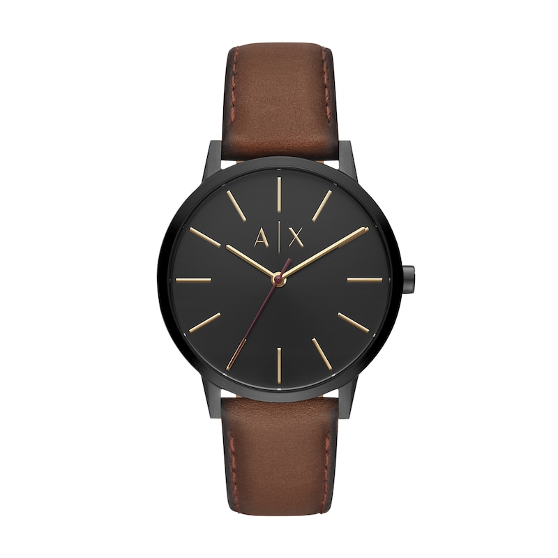 Men’s Armani Exchange Watch with Black Dial (Model: AX2706)