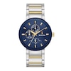 Thumbnail Image 1 of Men's Bulova Classic Blue Dial Watch in Two-Tone Stainless Steel (Model 98C148)