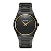 Thumbnail Image 0 of Men's Bulova Millennia Modern Black Dial Watch in Black Ion-Plated Stainless Steel (Model 98A313)