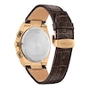 Thumbnail Image 3 of Men's Citizen Axiom Watch in Rose-Tone Stainess Steel with Brown Leather Strap (Model: CA4583-01E)